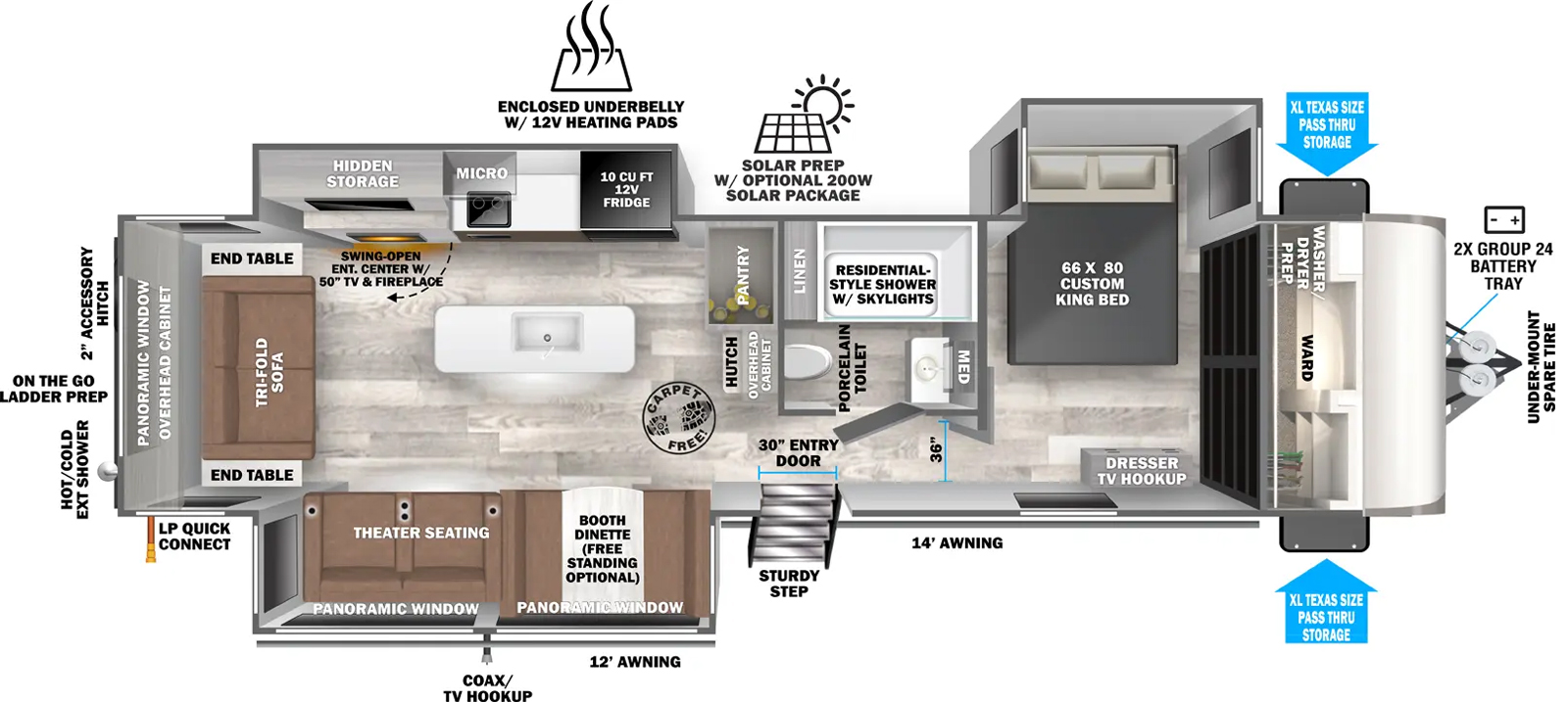 308RL Floorplan Image